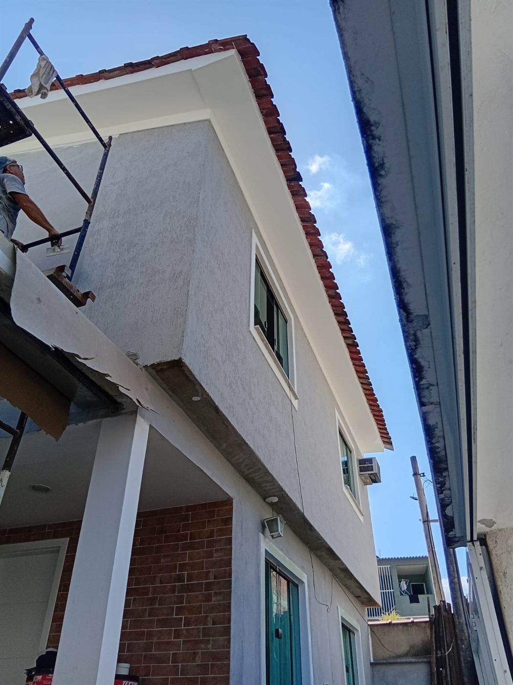 Fachada de casa depois da reforma